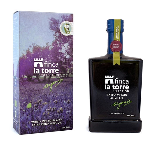 Finca La Torre Hojiblanca Organic Extra Virgin Olive Oil 2024 Harvest